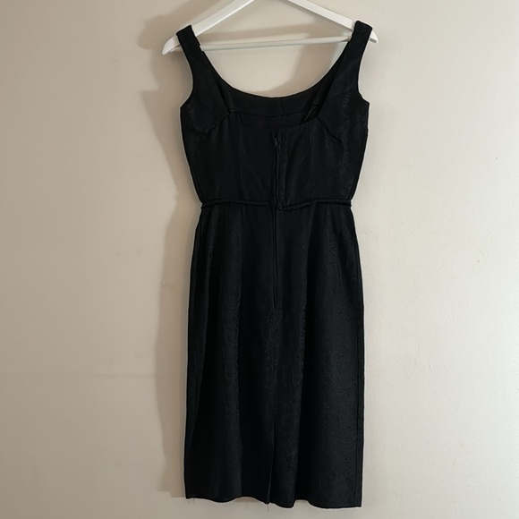 Vintage Jackie O/Audrey Hepburn '60s 'Little black dress' with jacket - Picture 6 of 15